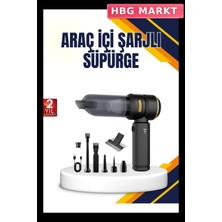 HBG Markt Mey Ithalat® 15000 Pa Emiş Gücü ve Hava Üfleme Özellikli Şarjlı Süpürge