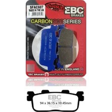 Ebc Fren Balatası Carbon SFAC607 X-Town 125 Joymax 250 Xmax 400 K