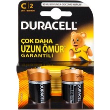 Melonika Lin C Orta Boy Pil 2'li Paket