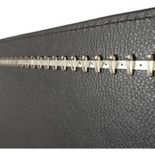 Moontime Alaçatı 1 Metre Krom Renk Metal Tesbih Kolye Zincir Tırnaklı Askılık
