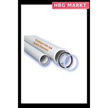 HBG Markt Mey Ithalat® Ege Yıldız 75X2000 Pvc Boru 1,8 mm