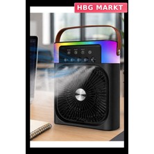 HBG Markt Mini Klima Fanı Buhar Püskürtmeli ve Renkli Işıklı