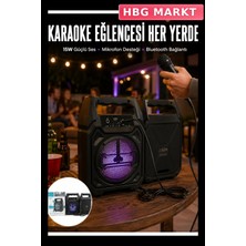HBG Markt 1283 6.5 Inç Bluetooth Hoparlör 15W Güç, 1200MAH