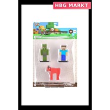 HBG Markt Eğitici 3D Figür Seti 3'lü Seri 2 Toppeez