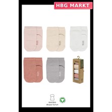 HBG Markt Mey Ithalat®   5'li Penye Soket Kutulu Basic Çorap 10131 Pudra