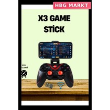 HBG Markt Mey Ithalat® Ergonomik Tasarımlı Şarjlı Kablosuz Gamepad
