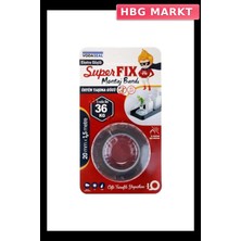HBG Markt Vodaseal Ekstra Güçlü Akrilik Köpük Esaslı Şeffaf Çift Taraflı Montaj Bandı
