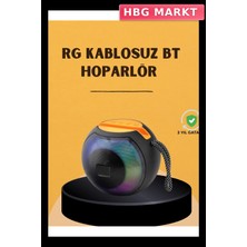 HBG Markt Mey Ithalat® 360° Stereo Surround Sesli Taşınabilir Hoparlör