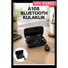 HBG Markt Kulak Içi Bluetooth 5.0 Tws Kablosuz Kulaklık Uzun Pil Ömürlü