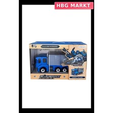 HBG Markt Mey Ithalat® ZH965-4 Sürt Söktak Dönüşebilen Polis Kamyonu 12