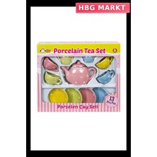 HBG Markt Mey Ithalat®  Porselen Çay Takımı 13 Parça
