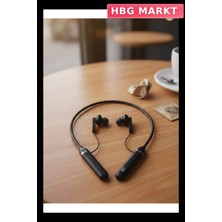 HBG Markt Kablosuz Boyun Askılı Kulaklık Spor ve Günlük Kullanım
