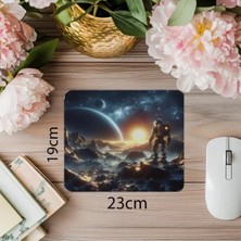 Moontime Alaçatı Teknoloji ve Evren Bir Arada Mouse Pad - 19X23 cm 2 mm Dikdörtgen Ithal Baskılı Mouse Pad