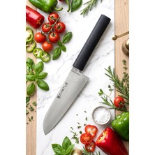 Asitan Asia Serisi Santoku Uzak Doğu Mutfak Şef Bıçağı Et Ekmek Sebze Salata Şef Bıçak LZG-120