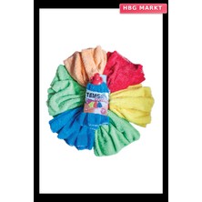 HBG Markt Mikrofiber Havlu Mop Welsoft Kartelalı (5647)