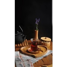Moontime Alaçatı Bambu Kalp Detaylı Sunum