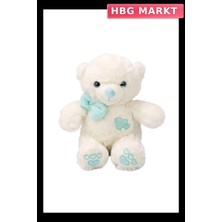 HBG Markt Mey Ithalat® 3186 Papyonlu Peluş Ayı 30 cm -