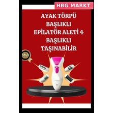 HBG Markt Mey Ithalat® Çok Amaçlı Kadın Bakım Seti Epilasyon ve Törpü