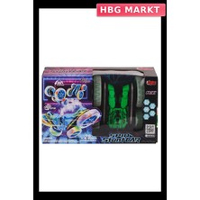 HBG Markt Mey Ithalat® Hg-4-45 Kumandalı Işıklı Buharlı Stunt Spin Araba -Vardem Oyuncak