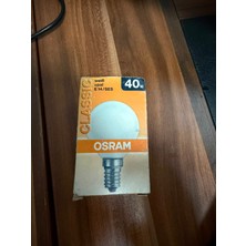 Osram Classic 40W E14 Opal Beyaz Ampul