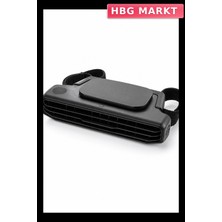 HBG Markt Araç Koltuk Başlığı Fanı Turbo Hava Akışlı 5 Kademeli