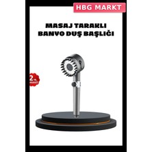 HBG Markt Masaj Uçlu Duş Başlığı Spa Deneyimi Sunan Yeni Nesil Model
