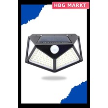 HBG Markt Mey Ithalat® Sensörlü Güneş Enerjili Duvar Lambası