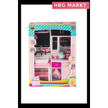 HBG Markt Mey Ithalat® 02383 Lavabo ve Ütü Masası Oyun Seti -Oydaş Oyuncak