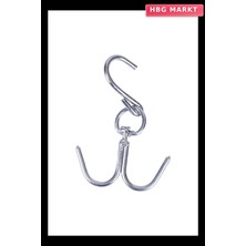HBG Markt 10 Adet 10MM W Kasap Kurban Çengel Kanca