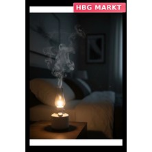 HBG Markt Retro Tasarım LED Işıklı Aroma Difüzör Gaz Lambası Formu