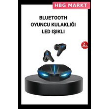HBG Markt Mey Ithalat® Bluetooth 5.0 Oyun ve Müzik Kulaklığı – 3D Ses Kalitesi