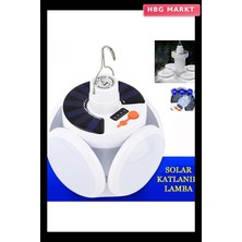 HBG Markt Solar 5 Kanatlı Kamp Lambası (5647)