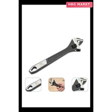 HBG Markt No-12 Inc Siyah Lux Metal Kurbağacık Anahtar (5647)
