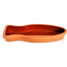 Moontime Alaçatı Toprak Içi Sırlı 27 cm Oval Güveç Tava-2 Li