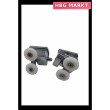 HBG Markt Mey Ithalat® Cam Duşakabin Tekeri 6 mm Camlar Için Alt Üst Için