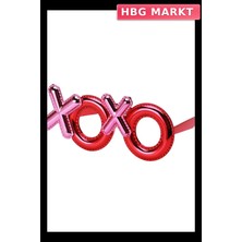 HBG Markt Mey Ithalat® Xoxo Parti Gözlüğü 2 Renk 2 Adet