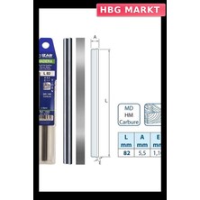 HBG Markt Mey Ithalat® Izar Planya Bıçağı 82 mm 1 Çift