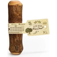 Melonika Doğal Zeytin Ağacı Çiğnenebilen Köpek Oyuncağı Xl 20X4 cm 35 kg
