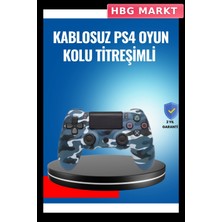 HBG Markt Kablosuz Ps4 Oyun Kolu, Titreşimli Çift Motor