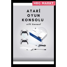 HBG Markt Mey Ithalat® 4K Destekli Bluetooth Retro Oyun Konsolu – M15 Modeli