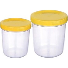 Melonika Içiçe Geçen 2 Li Saklama Kabı  (250VE 400ML)