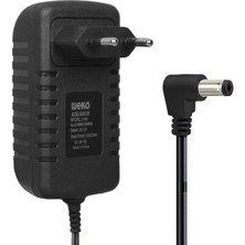 Canarino Weko WK-21966 25 Volt - 2 Amper - 50 Watt 5.5*2.5 mm L Uçlu Kırmızı Yeşil Ledli Yerli Üretim Şarjlı Matkap Adaptörü