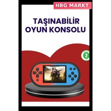HBG Markt 520 Oyunlu Taşınabilir El Konsolu Hd LCD Ekran