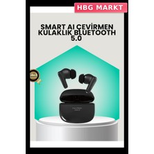 HBG Markt Gerçek Zamanlı Çeviri Özellikli Bluetooth Kulaklık