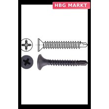 HBG Markt Mey Ithalat® Meridyen 3,5X45 Matkap Uçlu Alçıpan Vidası 500 Adet