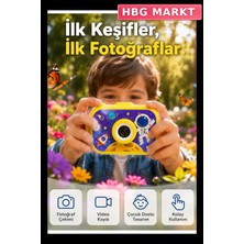 HBG Markt Dijital Çocuk Kamerası: Renkli Ekran ve Eğlenceli Tasarım
