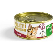 Melonika Nutri Feline Tahılsız Sığır Etli Kedi Konservesi 85 gr
