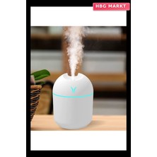 HBG Markt 220 ml Işıklı Hava ve Oda Nemlendirici 8X8X10 cm Aromaterapi