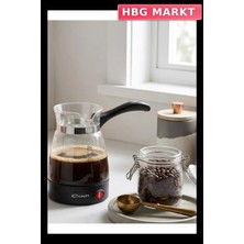 HBG Markt Elektrikli Cam Türk Kahve Makinesi Geleneksel Lezzet