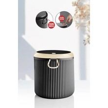 Moontime Alaçatı Tezgah Üstü Click Kapak Mini Çöp Kovası 4lt.